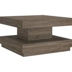 Mesa de centro Virea diseño cuadrado 35x60x60 cm