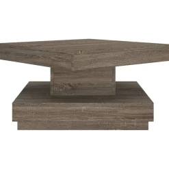 Mesa de centro Virea diseño cuadrado 35x60x60 cm