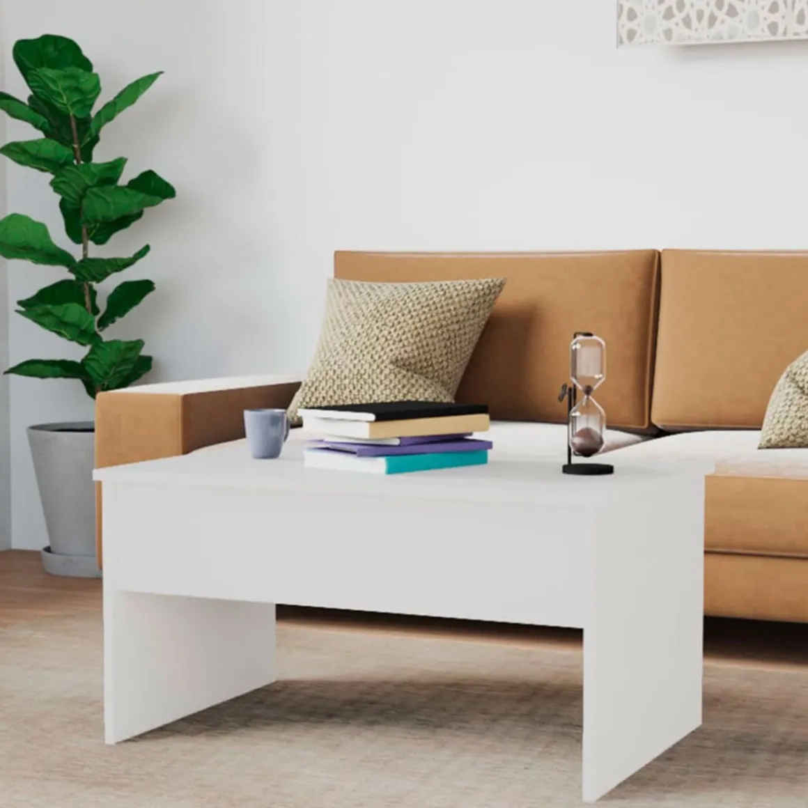 Mesa de centro Zena elevable 41,5-55x80x50,5 cm