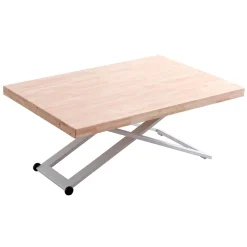 Mesa de centro Zoe elevable con tapa regular 49-76x120x80 cm