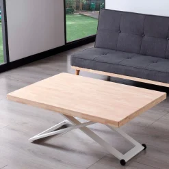 Mesa de centro Zoe elevable con tapa regular 49-76x120x80 cm
