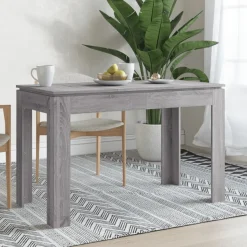 Mesa de comedor Cernícalo diseño fijo 76x120x60 cm