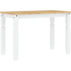 Mesa de comedor Corona madera de pino 75x112x60 cm