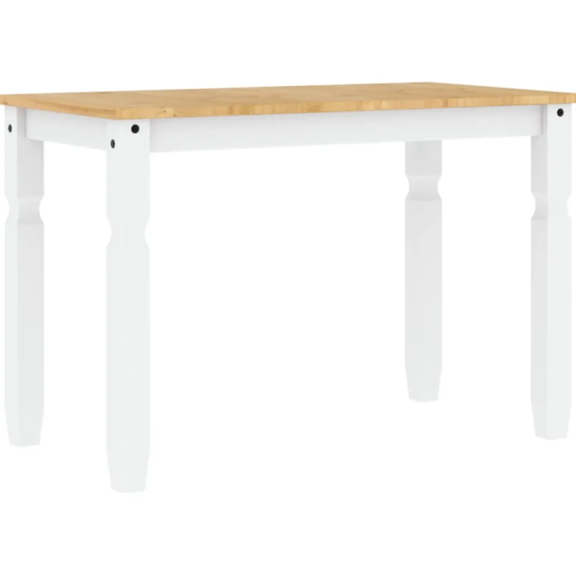 Mesa de comedor Corona madera de pino 75x112x60 cm