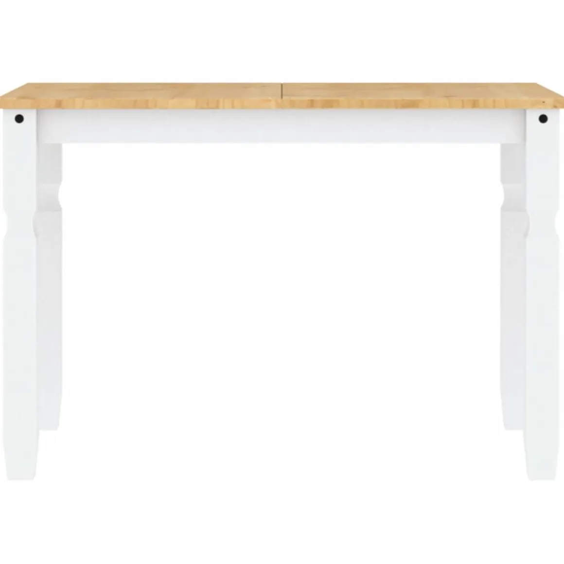 Mesa de comedor Corona madera de pino 75x112x60 cm