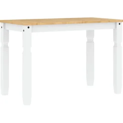 Mesa de comedor Corona madera de pino 75x112x60 cm