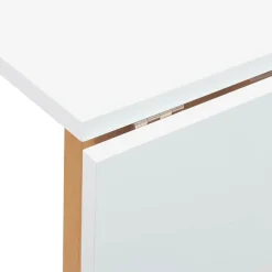 Mesa de comedor Dona 2 alas abatibles 75x90x45-90 cm