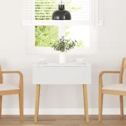Mesa de comedor Dona 2 alas abatibles 75x90x45-90 cm
