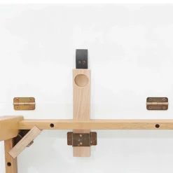 Mesa de comedor Dona 2 alas abatibles 75x90x45-90 cm