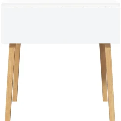 Mesa de comedor Dona 2 alas abatibles 75x90x45-90 cm