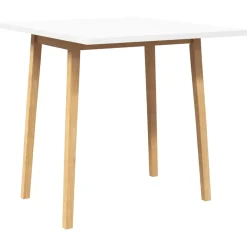 Mesa de comedor Dona 2 alas abatibles 75x90x45-90 cm