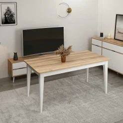 Mesa de comedor Elina extensible 76x160-200x80 cm
