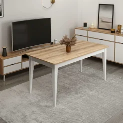 Mesa de comedor Elina extensible 76x160-200x80 cm