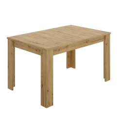 Mesa de comedor extensible Dine 77x140-190x90 cm