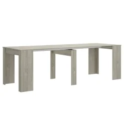 Mesa de comedor Kiona diseño extensible 77x54-239x90 cm