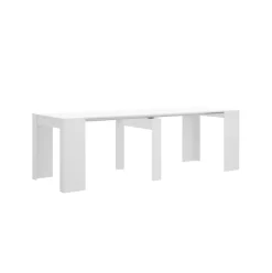 Mesa de comedor Kiona diseño extensible 77x54-239x90 cm