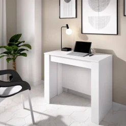 Mesa de comedor Kiona diseño extensible 77x54-239x90 cm
