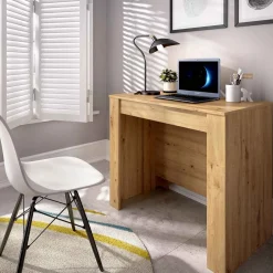 Mesa de comedor Kiona diseño extensible 77x54-239x90 cm