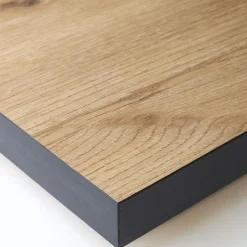Mesa de comedor Kroma diseño fijo patas en U 74x194x90 cm