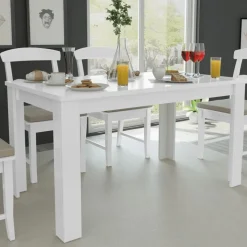 Mesa de comedor Lemuy 75x140x80 cm
