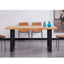 Mesa de comedor Loft fija 75x160x100 cm