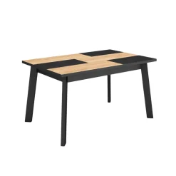 Mesa de comedor Neos diseño fijo 74x168x90 cm