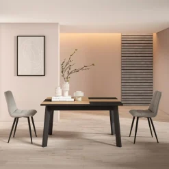 Mesa de comedor Neos diseño fijo 74x168x90 cm