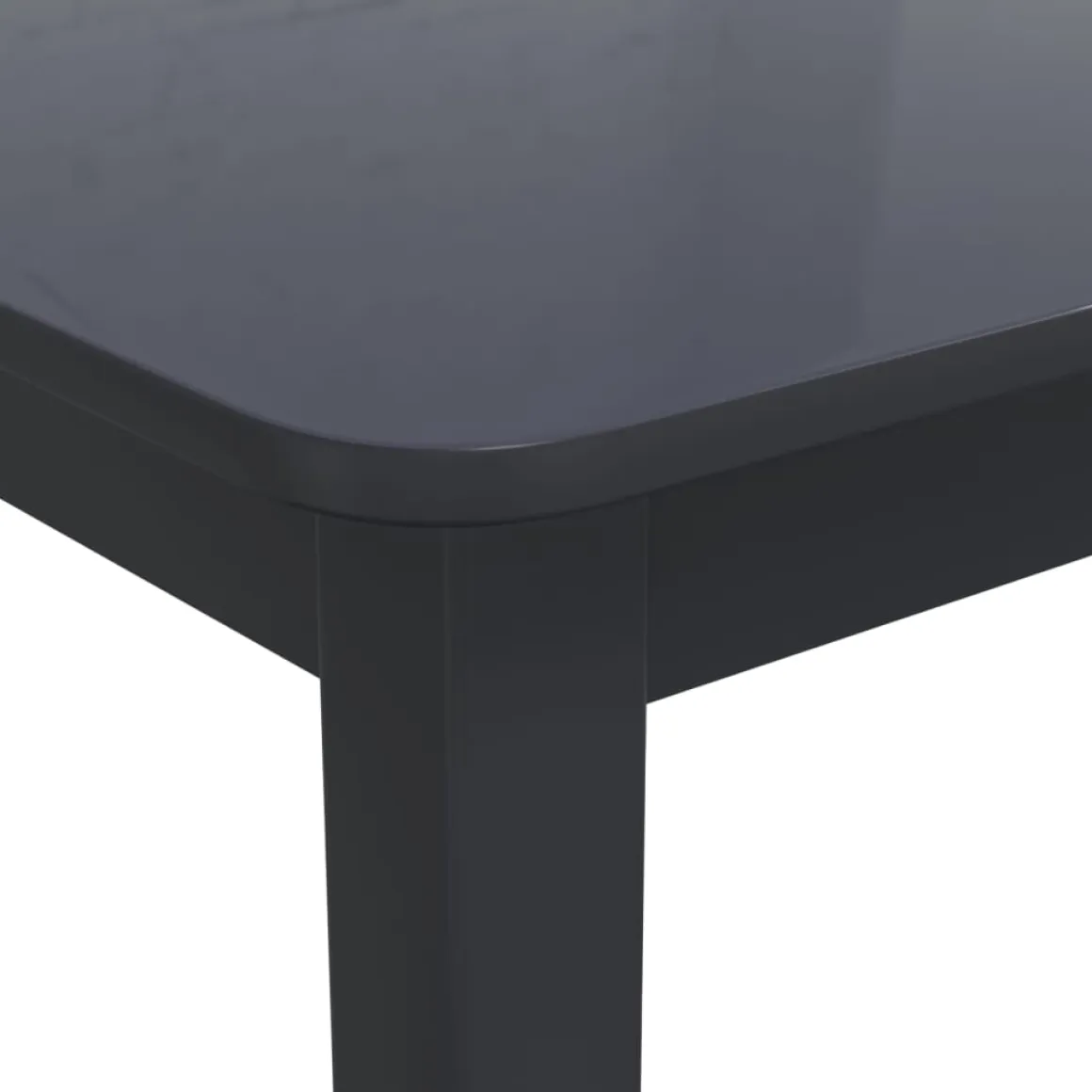 Mesa de comedor Noia rectangular madera de caucho 75x114x71 cm