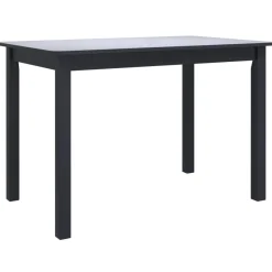 Mesa de comedor Noia rectangular madera de caucho 75x114x71 cm