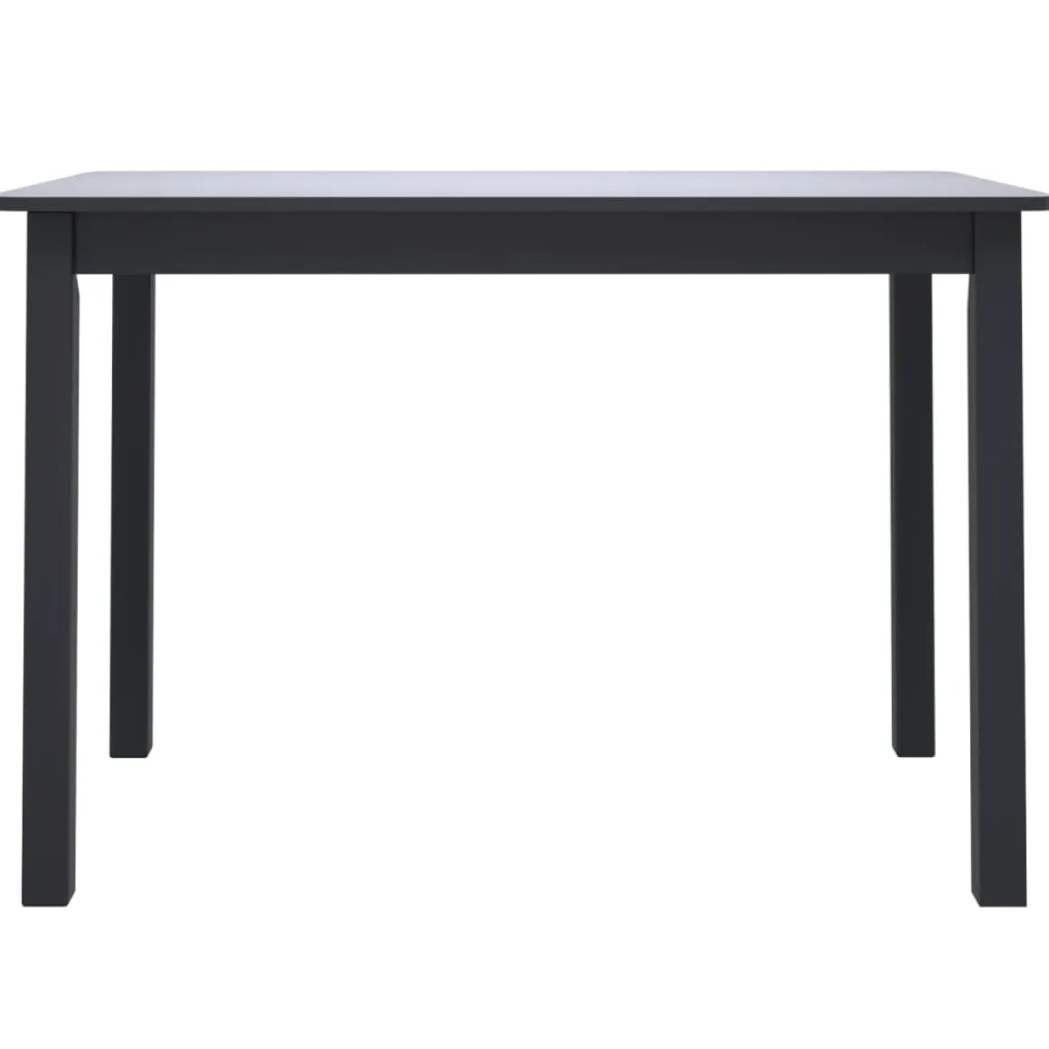 Mesa de comedor Noia rectangular madera de caucho 75x114x71 cm