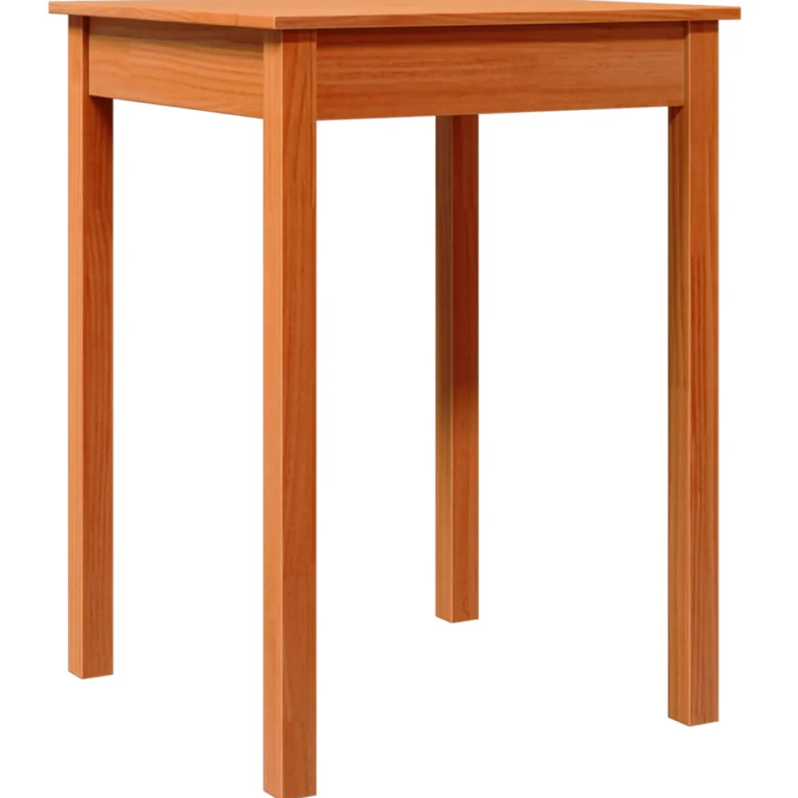 Mesa de comedor Sakura madera de pino marrón 75x55x55 cm