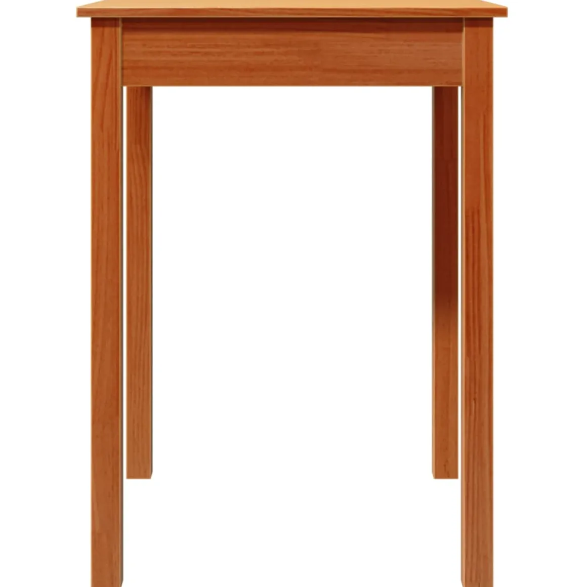 Mesa de comedor Sakura madera de pino marrón 75x55x55 cm