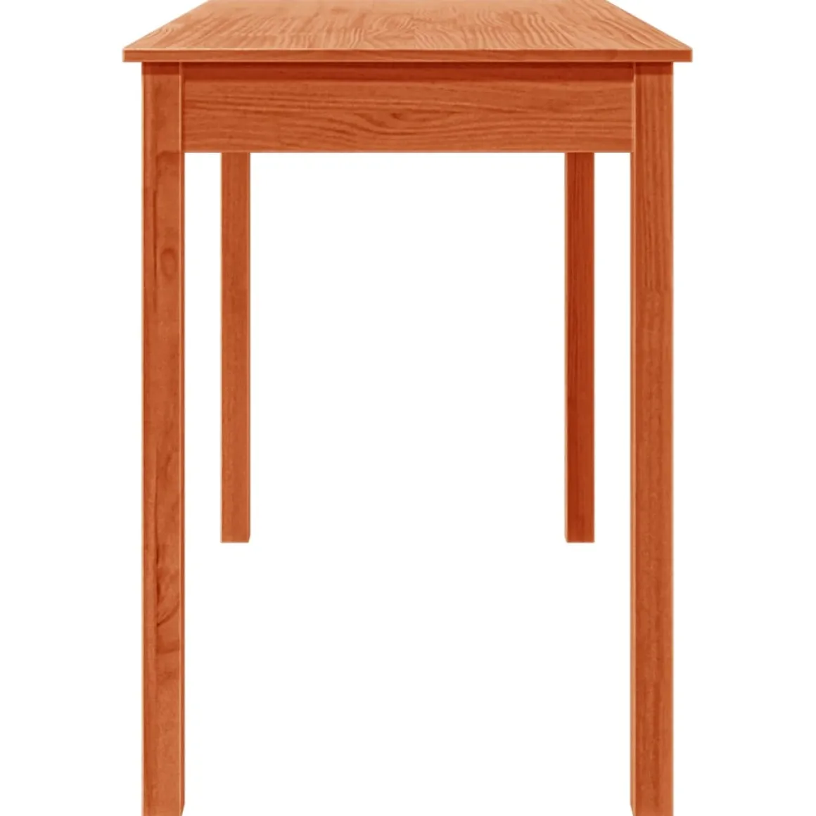 Mesa de comedor Sakura madera de pino marrón 75x110x55 cm