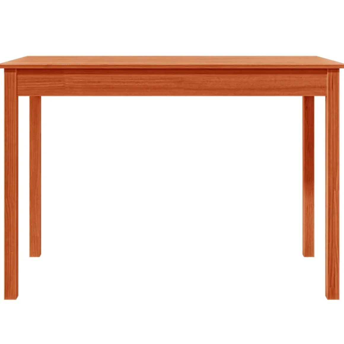 Mesa de comedor Sakura madera de pino marrón 75x110x55 cm