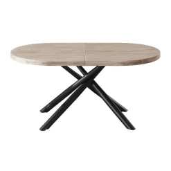 Mesa de comedor Senda diseño extensible 76x160-200-240x90 cm