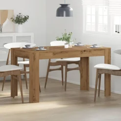 Mesa de comedor Trento diseño fijo 76x140x74,5 cm