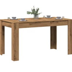 Mesa de comedor Trento diseño fijo 76x140x74,5 cm