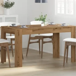 Mesa de comedor Trento diseño fijo 76x140x74,5 cm