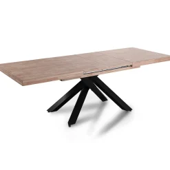 Mesa de comedor Xena extensible forma rectangular 76x160-200-240x90 cm