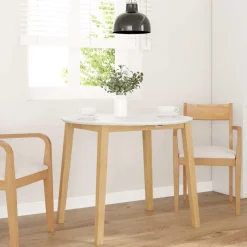 Mesa de comedor Zedro abatible 74x90x90-55 cm