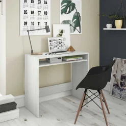 Mesa de escritorio Desk blanco 78x79x43 cm