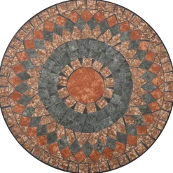 Mesa de exterior Bistró cerámica Ø60x72 cm