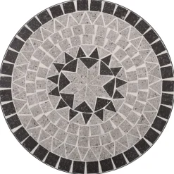 Mesa de exterior Bistró cerámica Ø60x72 cm
