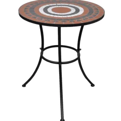 Mesa de exterior Cataleya con mosaico Ø60x70 cm