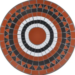 Mesa de exterior Cataleya con mosaico Ø60x70 cm