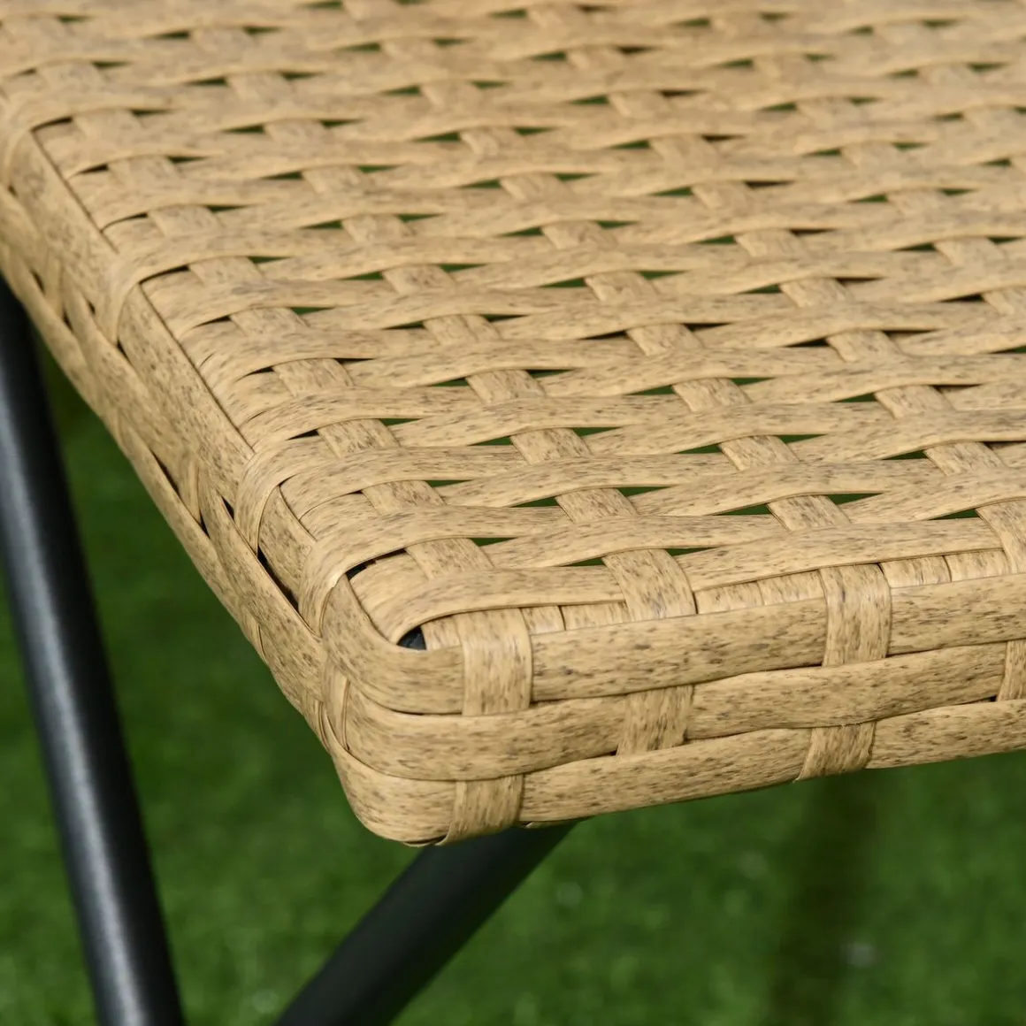 Mesa de exterior Like Outsunny plegable 40x40 cm