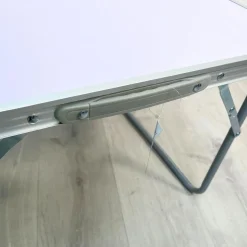 Mesa de exterior Livha plegable blanco 40x60x60 cm