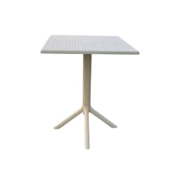 Mesa de exterior Naira diseño fijo 76x60x60 cm