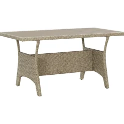 Mesa de jardín Faro gris 66x120x70 cm