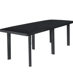 Mesa de jardín Florencia 6 personas antracita 72x216x90 cm